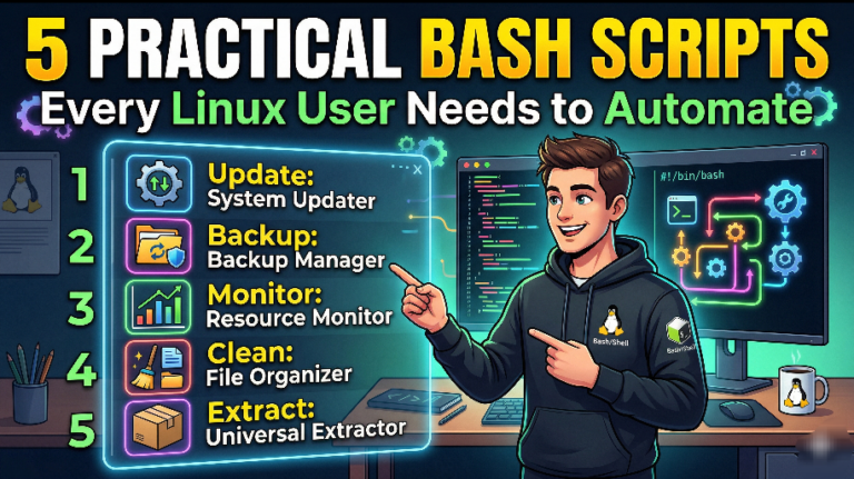 Bash script -linuxblaze