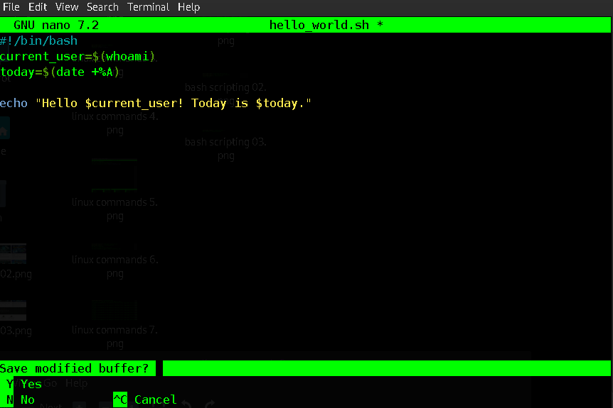 bash scripting -linuxblaze