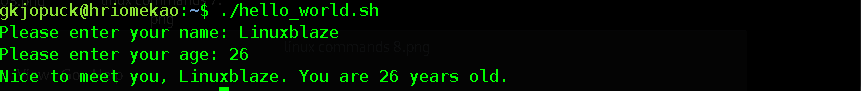 bash scripting -LInuxblaze