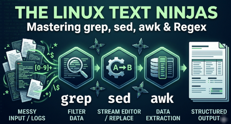 mastering grep sed awk -linuxblaze