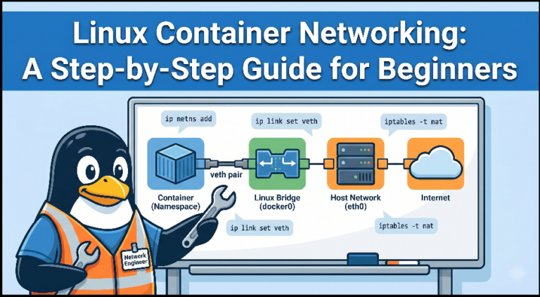 Linux container networking -linuxblaze