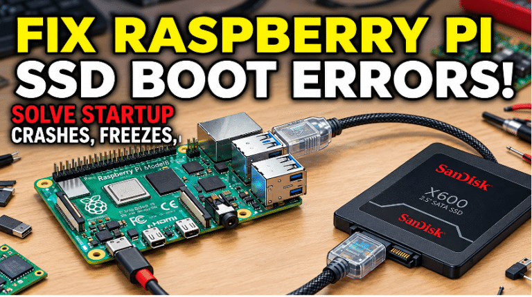ssd boot error